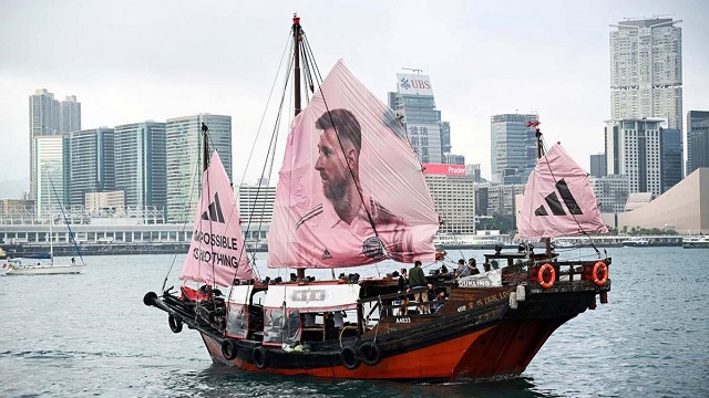 Locura por Messi en Hong Kong