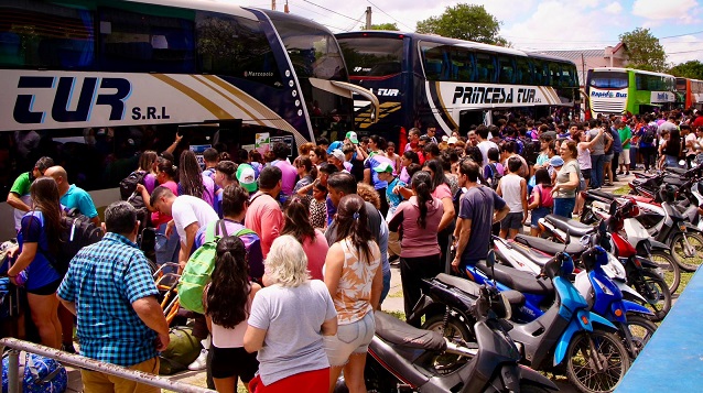 JUEGOS NACIONALES: LA ILUSIÓN CHAQUEÑA PARTIÓ, ESTE MEDIODÍA, A MAR DEL PLATA