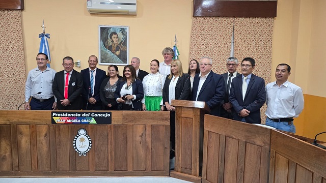 Hist&oacute;rica apertura de sesiones del Concejo Deliberante en Villa &Aacute;ngela