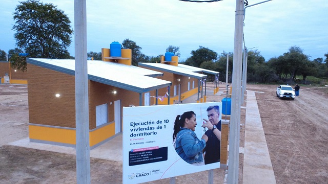Se consolida el Plan de Viviendas Ñachec en el interior Provincial 
