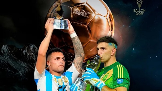 Anunciaron los nominados al Balón de Oro: "Dibu" y Lautaro Martínez entre los candidatos