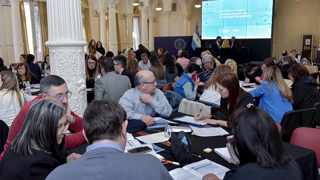 Chaco, presente en el Encuentro Federal por la Transformación de la Escuela Secundaria 