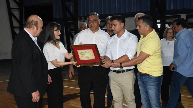 Schneider acompañó el inicio del camino al Centenario del Club Atlético Central Norte Argentino