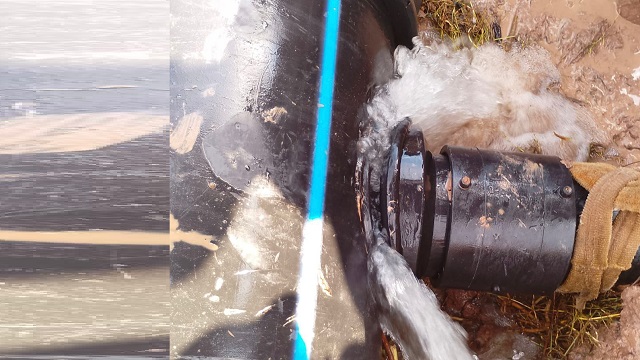 ACUEDUCTO PUERTO LAVALLE&ndash;CASTELLI: SAMEEP TRABAJA PARA NORMALIZAR EL SERVICIO