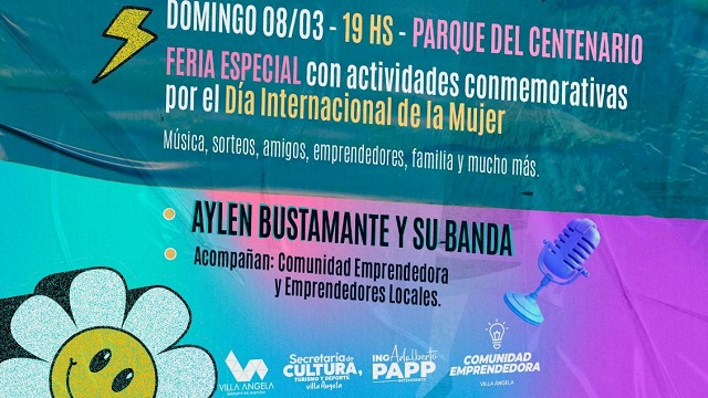 "Mujeres Que Inspiran" este 8 de Marzo en el Parque del Centenario 