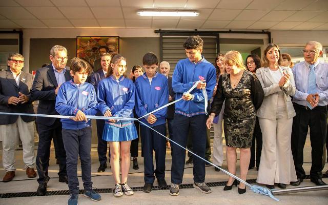 Capitanich inauguró el nuevo edificio del Colegio Estrada y destacó el trabajo de la comunidad educativa en el futuro de las y los estudiantes