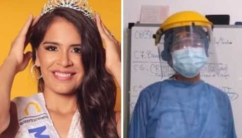 La historia de la enfermera de pacientes con COVID-19 que fue elegida Miss Argentina