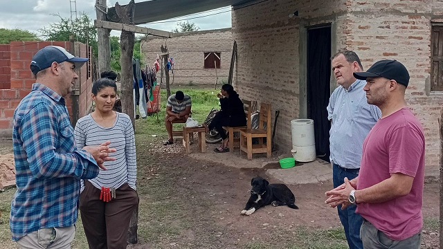 En Colonia Elisa: Sameep anunció obras de extensión de red de agua potable en el Barrio Matadero 