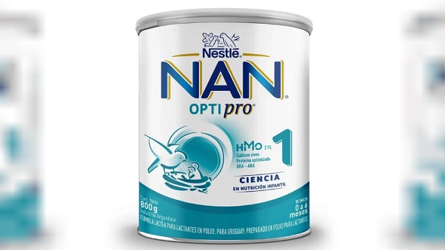 Retiran del mercado una leche de f&oacute;rmula para beb&eacute;s de Nestl&eacute;