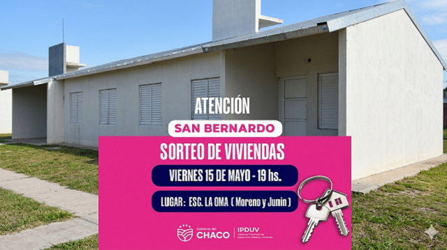 El IPDUV public&oacute; el padr&oacute;n provisorio para el sorteo de viviendas en San Bernardo 
