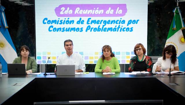 Consumos Problematicos: La comisión de emergencia avanzandocon una agenda interdisciplinaria de trabajo 