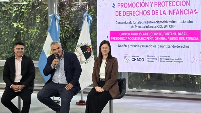 Desarrollo Humano firm&oacute; acuerdos para fortalecer la atenci&oacute;n de ni&ntilde;os y familia 