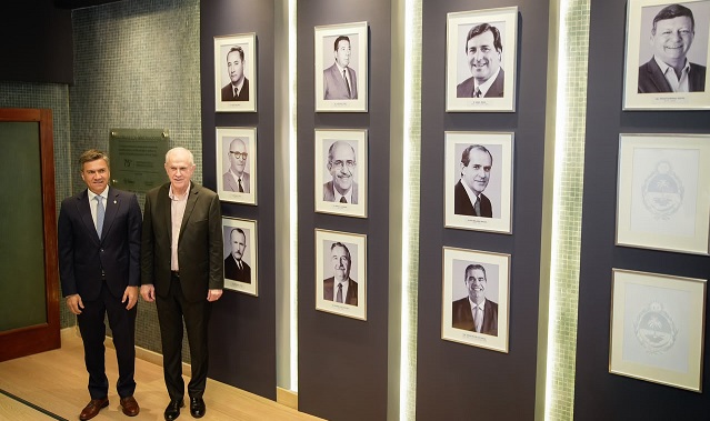 GALER&Iacute;A DE LOS GOBERNADORES: LA HISTORIA CONSTITUCIONAL DEL CHACO TIENE SU LUGAR EN CASA DE GOBIERNO