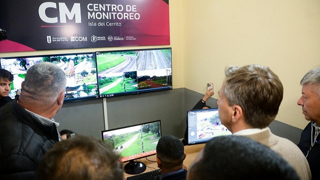 PLAN PROVINCIAL DE SEGURIDAD: SE INAUGURÓ EL NUEVO CENTRO DE MONITOREO EN LA ISLA DEL CERRITO