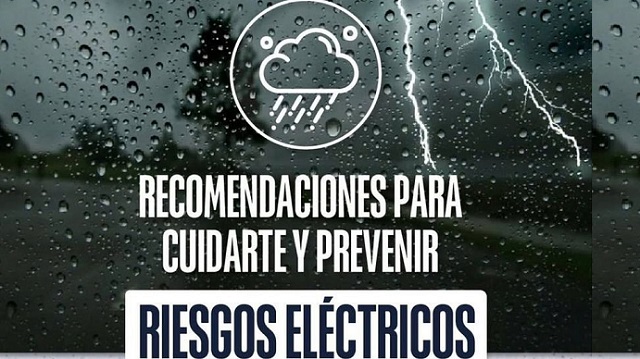 Ante lluvias: Recomendaciones para prevenir accidentes el&eacute;ctricos 