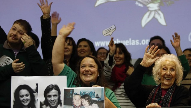 Abuelas anunció la restitución del nieto 140: “Es un bálsamo para seguir, a pesar de las circunstancias”