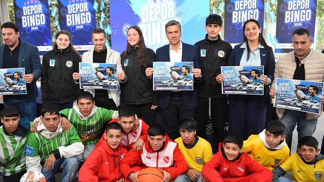 El Gobierno y Loter&iacute;a Chaque&ntilde;a lanzaron el Deporbingo 2026 con importantes beneficios para los Clubes 