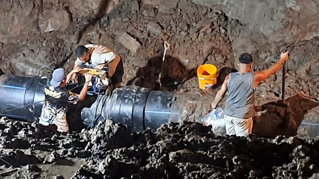 Reparaci&oacute;n Finalizada: Tras dos d&iacute;as e trabajo, SAMEEP restableci&oacute; el servicio en Puerto Lavalle 