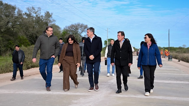 Ruta 48: La obra que esper&oacute; 81 A&ntilde;os avanza en Pampa Almir&oacute;n y estar&iacute;a terminada para noviembre 