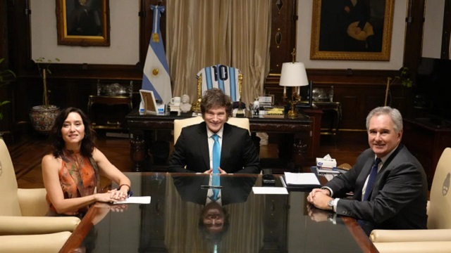 Javier Milei se reuni&oacute; con la espa&ntilde;ola Isabel D&iacute;az Ayuso en Casa Rosada