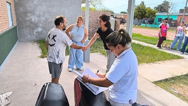 El IPDUV y el programa &Ntilde;achec realizan relevamiento y acompa&ntilde;amiento a Familias Adjudicatarias 