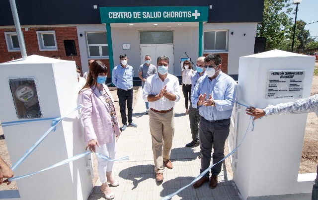 Chorotis: Capitanich inauguró la ampliación del Centro de Salud y el Pórtico de Acceso a la Localidad 