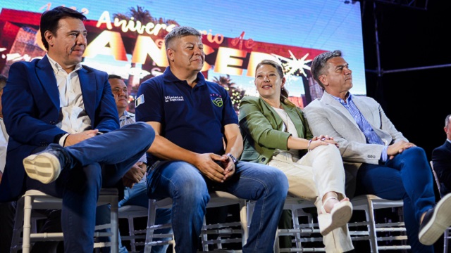 El Gobernador Leandro Zdero acompañó el 113° Aniversario de Gancedo