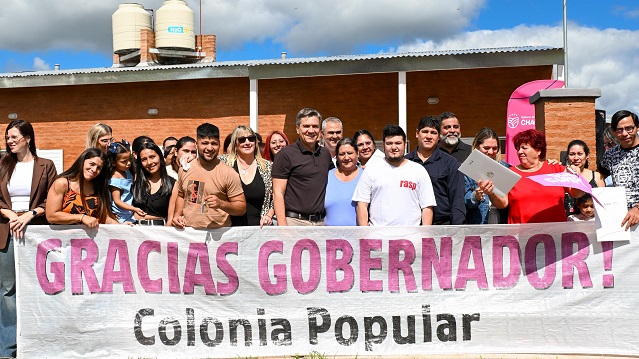 COLONIA POPULAR: M&Aacute;S FAMILIAS CUMPLIERON EL SUE&Ntilde;O DE LA CASA PROPIA