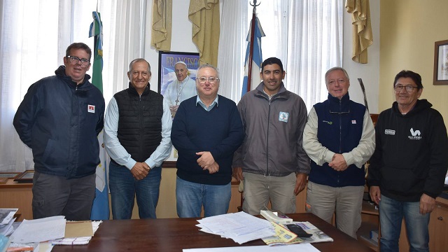 El Intendente Papp recibió a las autoridades del INTA 