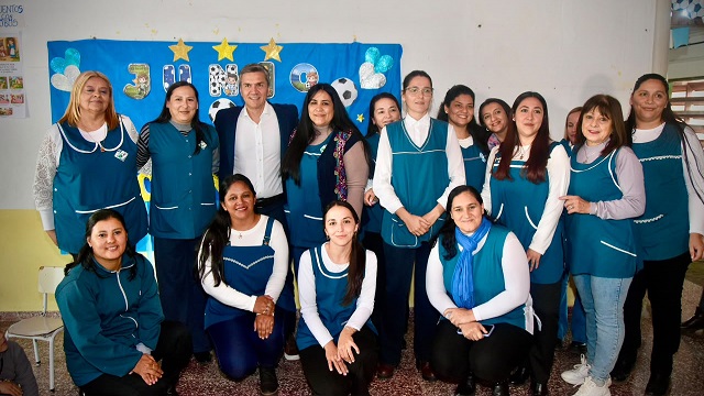 SANTA SYLVINA: ZDERO SUPERVIS&Oacute; LAS REFACCIONES EN LA ESCUELA DE EDUCACI&Oacute;N ESPECIAL N&deg; 20