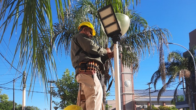 TRABAJOS DEL PLAN DE MEJORA INTEGRAL DEL ALUMBRADO PUBLICO