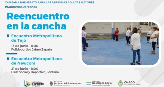 Adultos Mayores y Deportes: Desarrollo Social invita torneos de tejo y newcom 