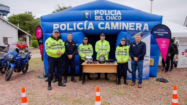 SEGURIDAD VIAL: MATKOVICH ENCABEZÓ EN SÁENZ PEÑA UNA JORNADA DE CONCIENTIZACIÓN Y EDUCACIÓN PARA TODA LA COMUNIDAD