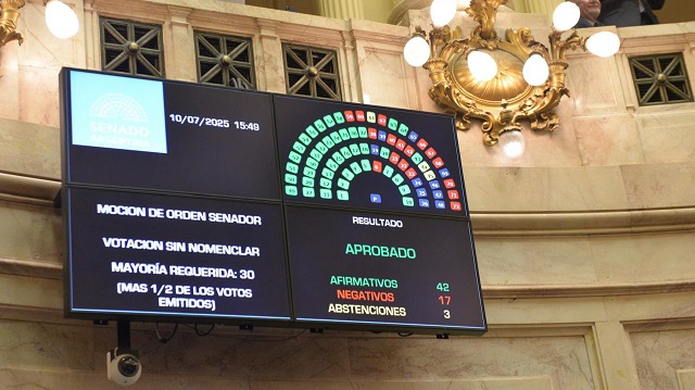 El Senado aprobó el aumento de las jubilaciones