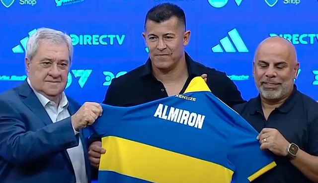 Boca presentó a Jorge Almirón como nuevo DT: "Vine al club más grande de la Argentina"