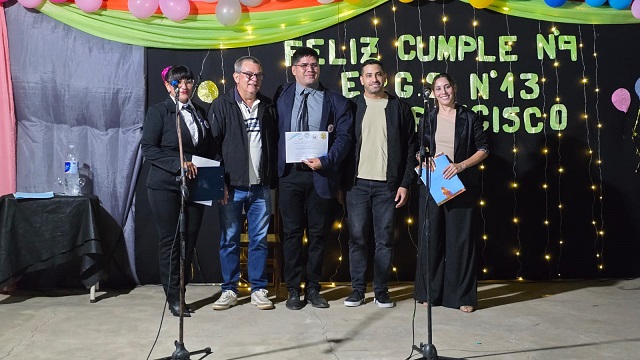 Villa &Aacute;ngela: Buyatti destac&oacute; el crecimiento de la Escuela &ldquo;Papa Francisco&rdquo; en su 9&deg; aniversario