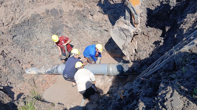 SAMEEP repar&oacute; el acueducto norte y se normaliza el servicio en Colonia Ben&iacute;tez y Margarita Bel&eacute;n