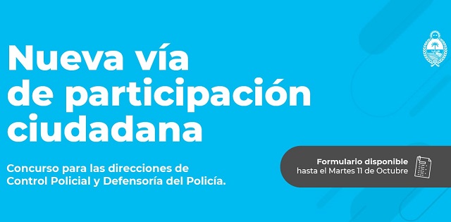 Direcciones de Control Policial y Defensoría del Policía: El Gobierno habilitó una nueva vía de participación ciudadana 