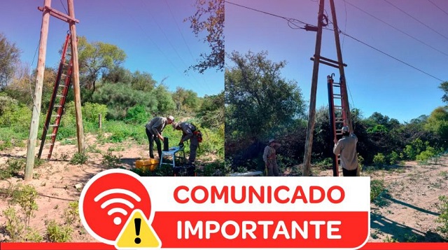 SOLUCION INMEDIATA POR PARTE DE ECOM AL CORTE DE FIBRA EN EL  IMPENETRABLE