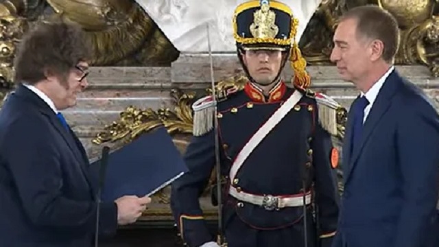 Santilli juró su cargo como ministro del Interior