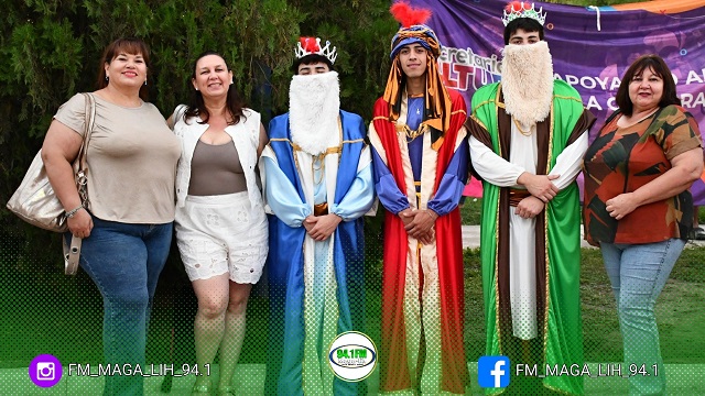 La Municipalidad de Villa &Aacute;ngela celebr&oacute; el D&iacute;a de Reyes en el Parque del Centenario