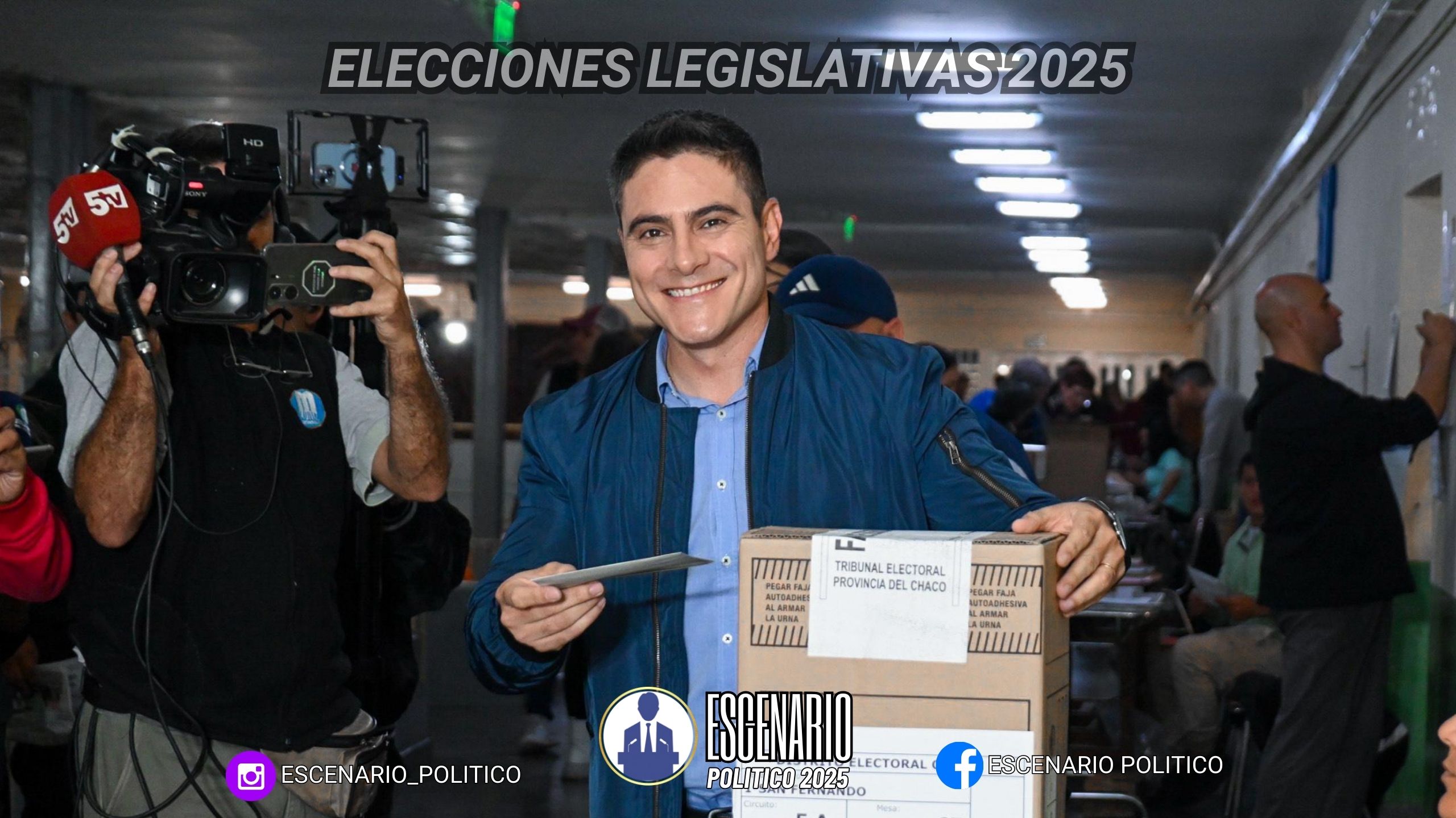 Votó Julio Ferro: “Es muy importante que la gente se exprese en las urnas y elija a sus Diputados”