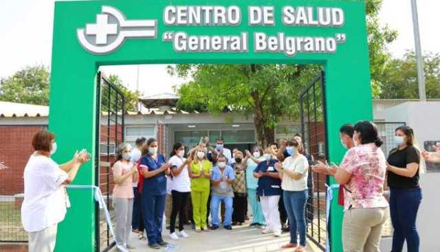 Capitanich inauguró la ampliación y refacción del Centro de Salud de Villa General Belgrano
