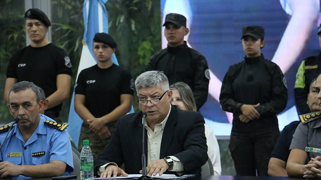 MATKOVICH RECONOCI&Oacute; EL TRABAJO DE LAS FUERZAS DE SEGURIDAD Y PIDI&Oacute; QUE LOS SENA SEAN TRASLADADOS A C&Aacute;RCELES FEDERALES