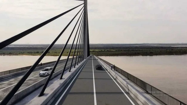Sergio Massa firmó el contrato para la construcción del segundo puente Chaco-Corrientes