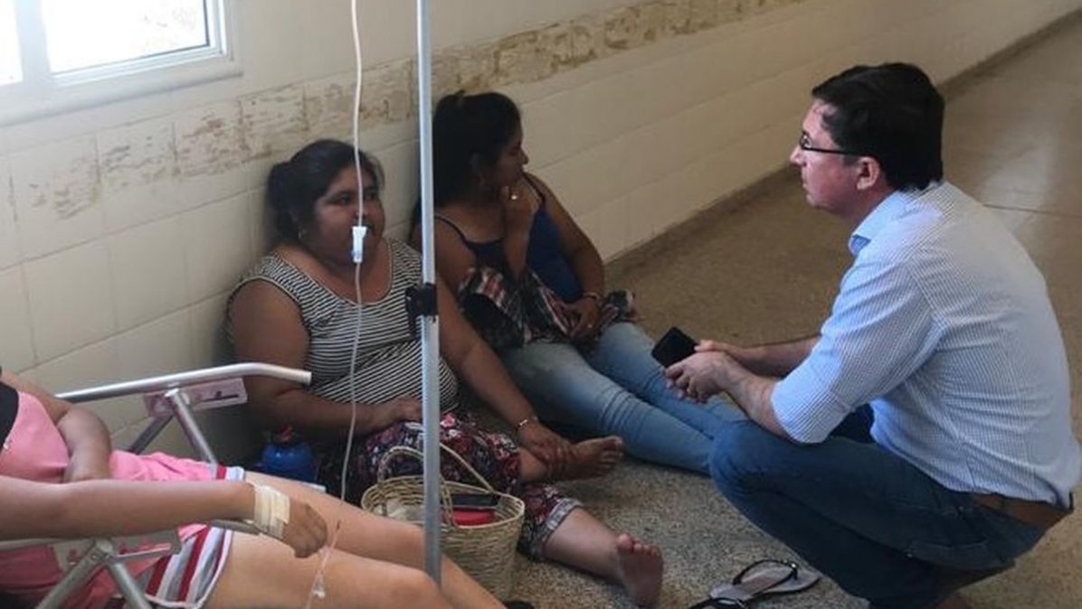 Livio Gutiérrez denuncia falta de insumos en hospitales