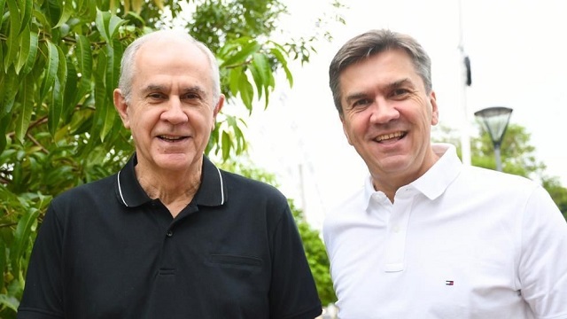 Roy Nikish para la Intendencia de Resistencia, junto a Leandro Zdero Gobernador 