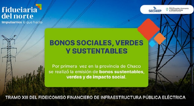 El Gobierno emitió el primer bono social, verde y sustentable de la historia Chaqueña 