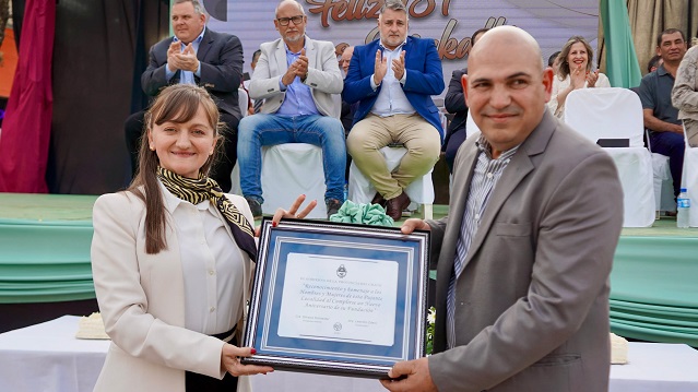 Makallé: La Vicegobernadora Schneider acompañó el 137° Aniversario de la localidad