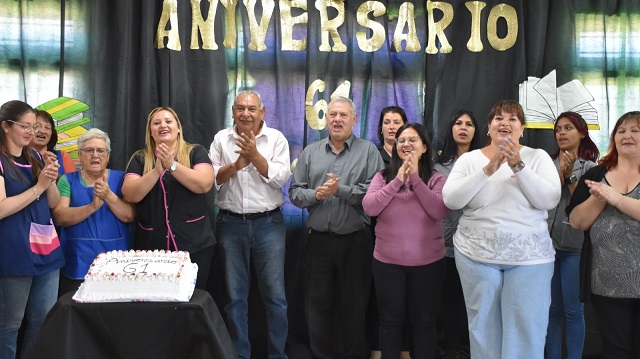 La Municipalidad acompañó el 61° Aniversario de la Biblioteca “Marcelo de Philippis”